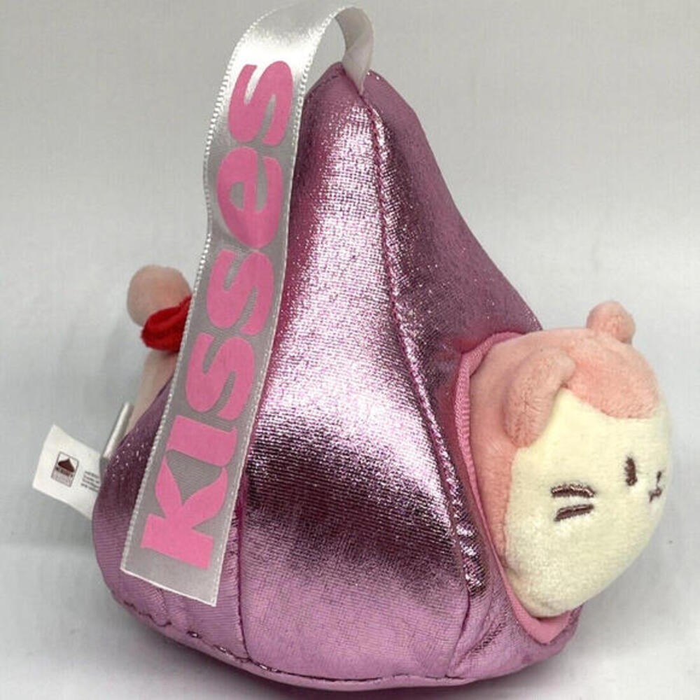 Anirollz x Hersheys Kiss Cat Kitty Roll Plush 5" RARE